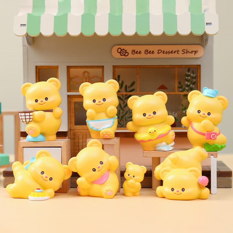 BUTTERBEAR butter bear toy ornament blind box