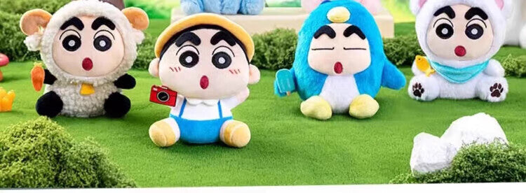 Crayon Shin chan - Travel Shin chan Plush Blind Box